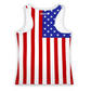 Womens Core Zero Running Tank - USA White