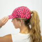 Jag Camo Fuchsia Ponytail Hat