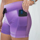 Womens Flexion 5" Compression Short - Lavender Crush