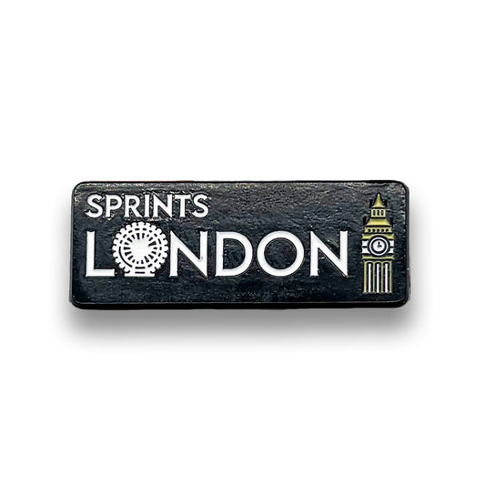 Run London Enamel Pin