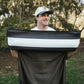 Midnight Boardwalk Stripe Car Seat Cover Towel