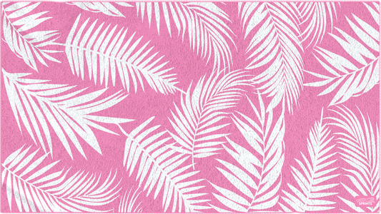 Garden of Races Past Pink Mini Towel