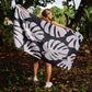 Monstera of Race's Past Car Seat Cover Towel