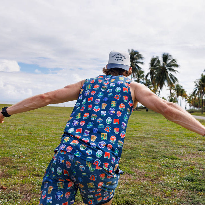 Mens Running Tank - National Parks
