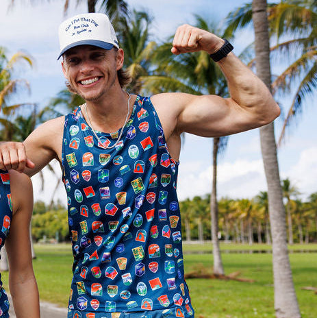 Mens Running Tank - National Parks