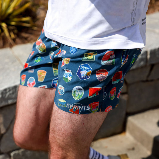 Mens Avigate 5" Fusion Short - National Parks