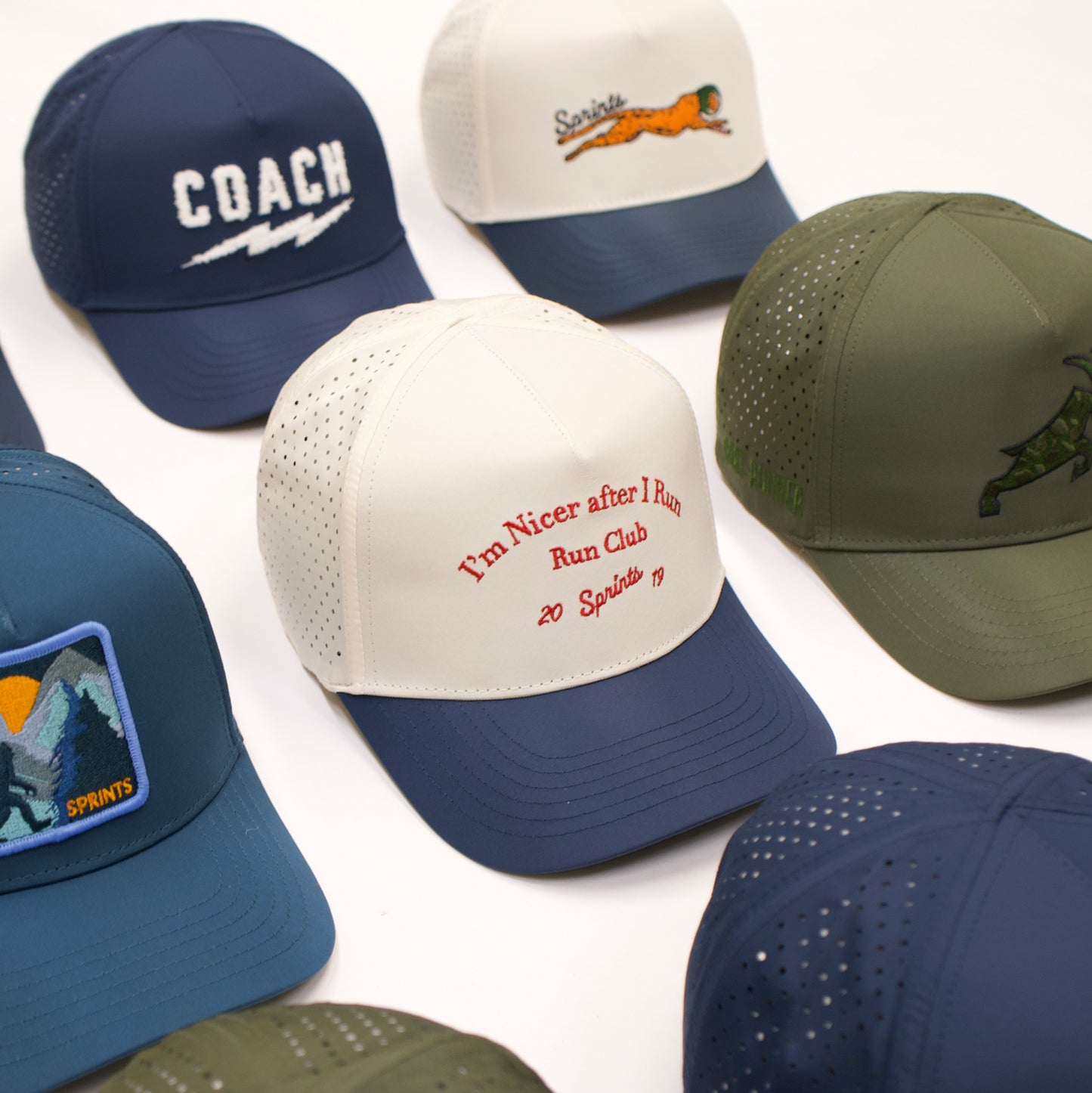 I'm Nicer After I Run Run Club Structured VP Hat (Unisex)