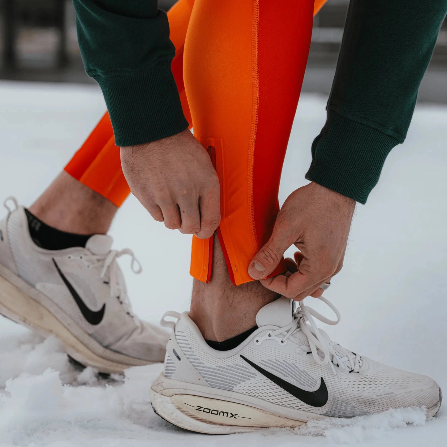 Mens Flexion Max Compression  - Orange Crush
