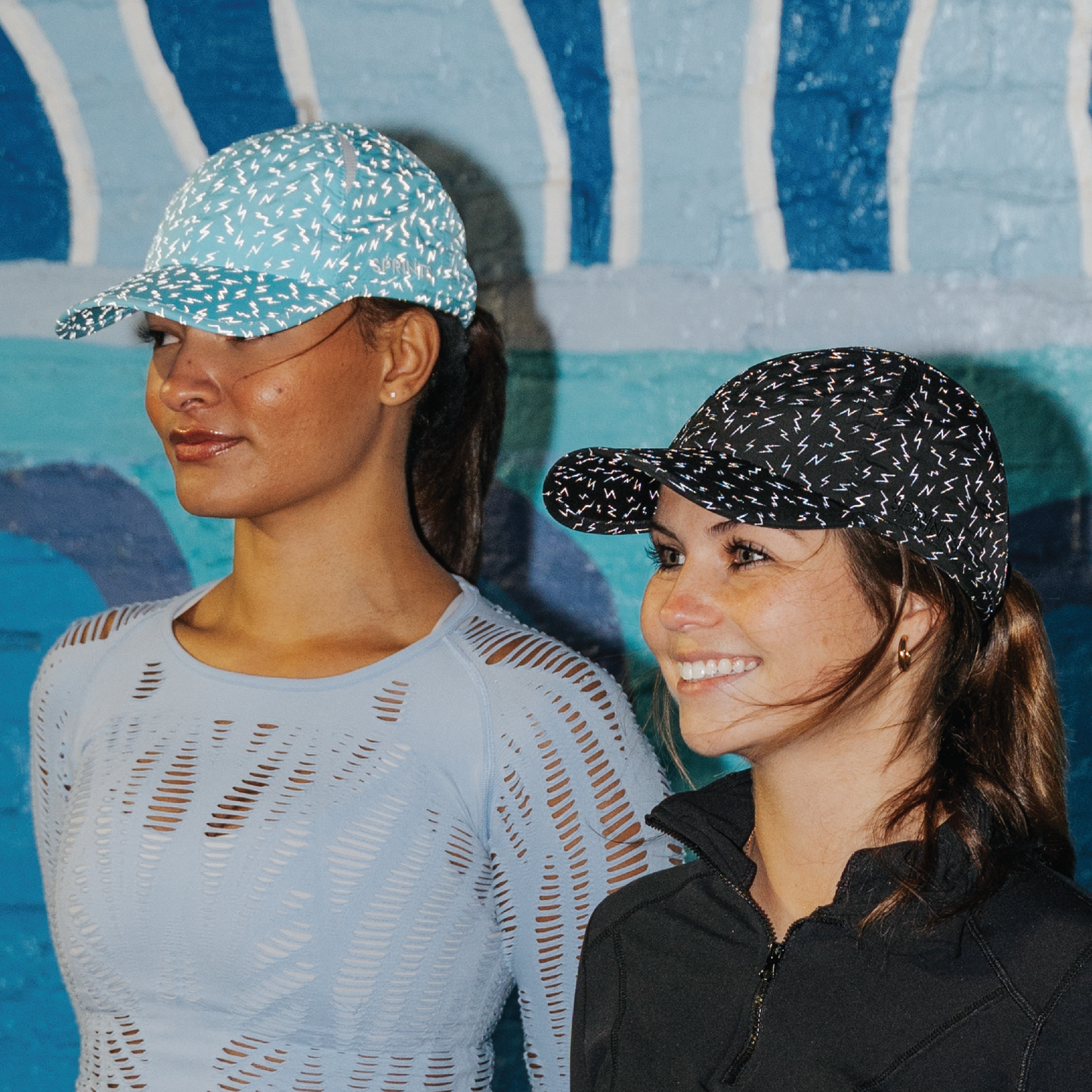 Electric Azure Flash Reflective OG Hat (Unisex)