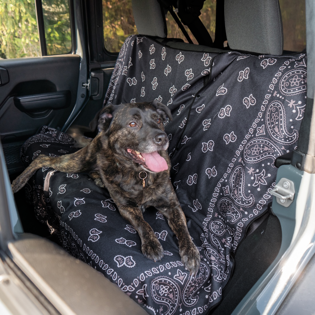 Paisley Probs Bench Seat Cover Towel