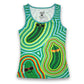 Womens Running Tank - Pickle Power