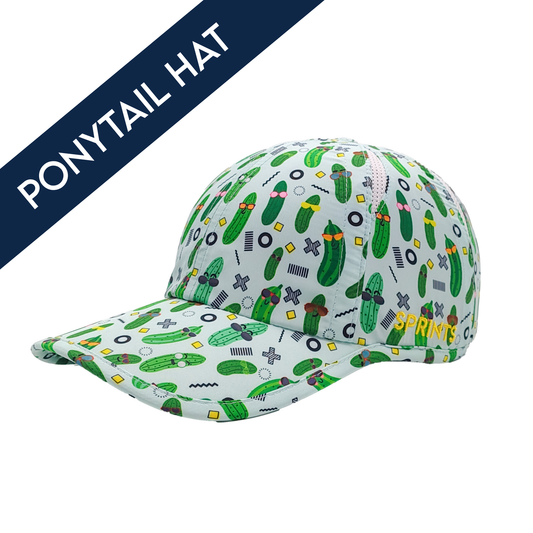 Pickle Peeps Ponytail Hat