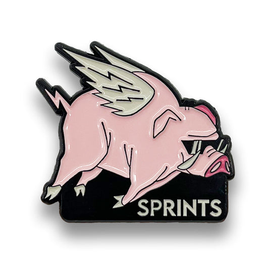 Pig City Enamel Pin