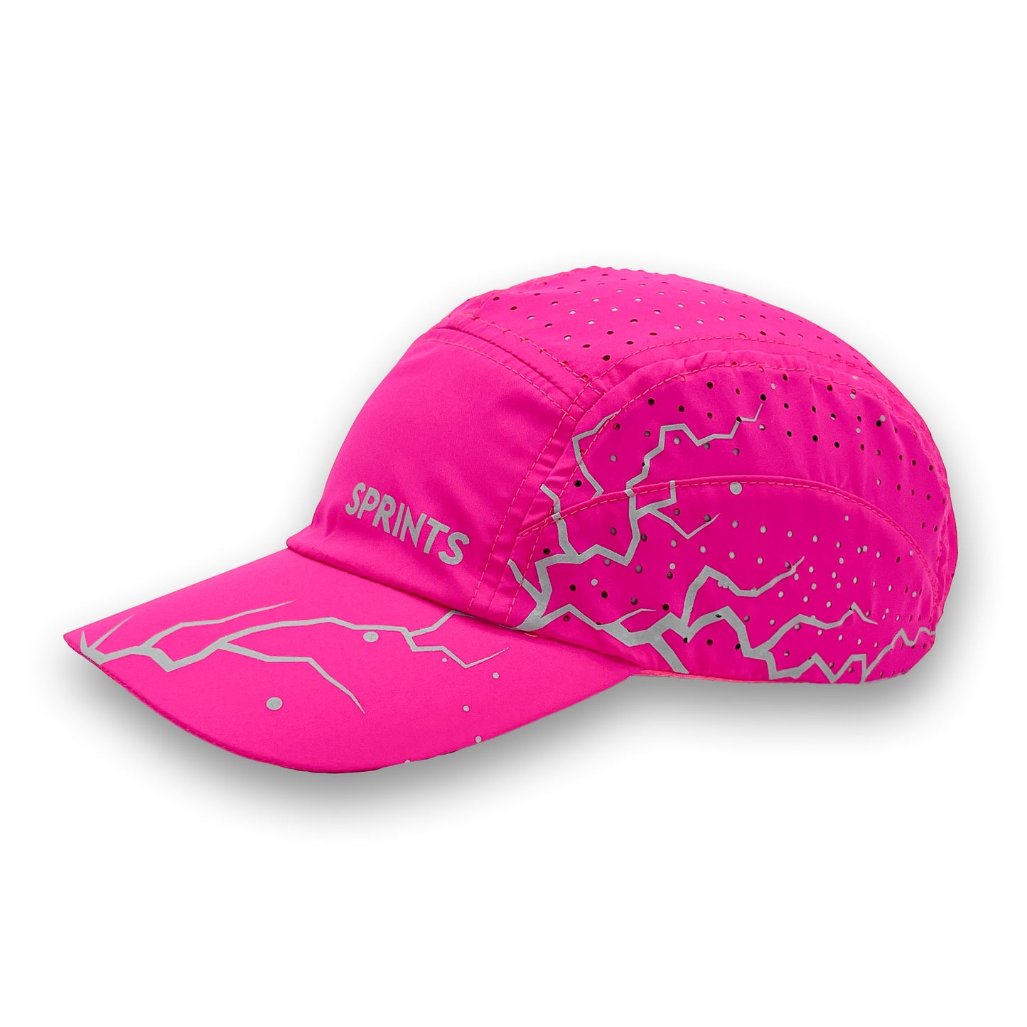Dystopian Neon Pink Flash Reflective HyperG Hat (Unisex)