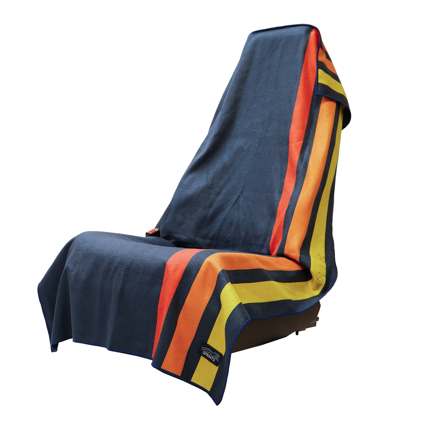 Racing Stripes Car Sear Cover Towel
