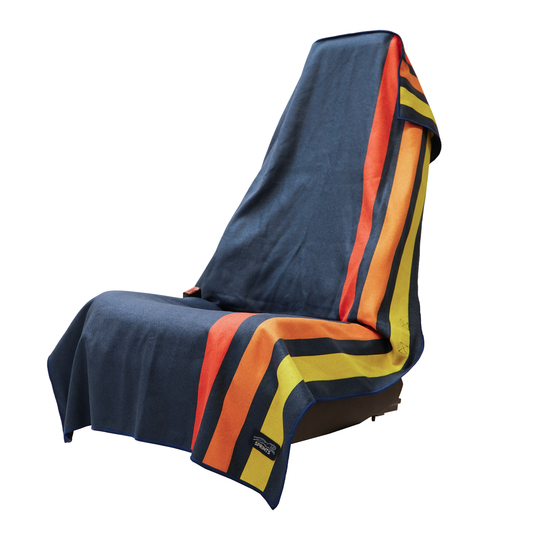 Racing Stripes Car Sear Cover Towel