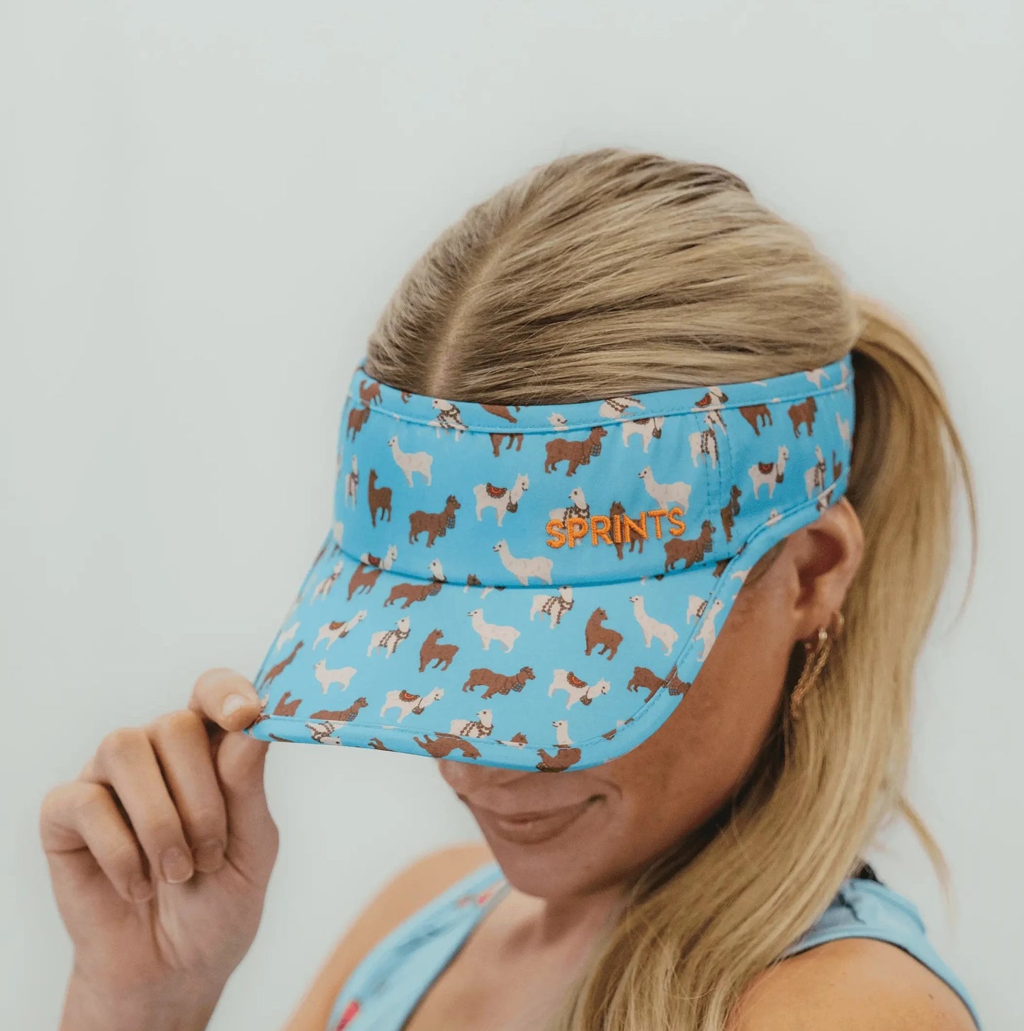 Wooly Cooly Llamas Visor (Unisex)