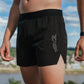 Mens 4" Avigate Run Short - Stealth Black