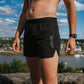 Mens 4" Avigate Run Short - Stealth Black