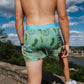 Mens 4" Avigate Run Short - Pickle Power