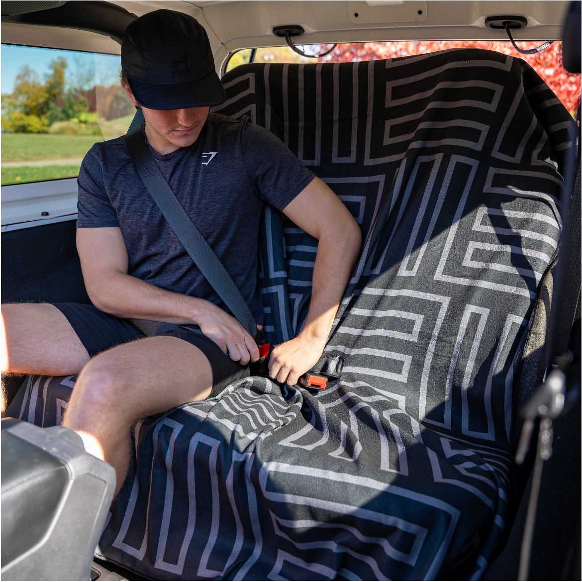 Running Hills Rolling Blackouts Party Size Towel