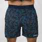 Mens Avigate 5" Fusion Short - Acid Jags Blue