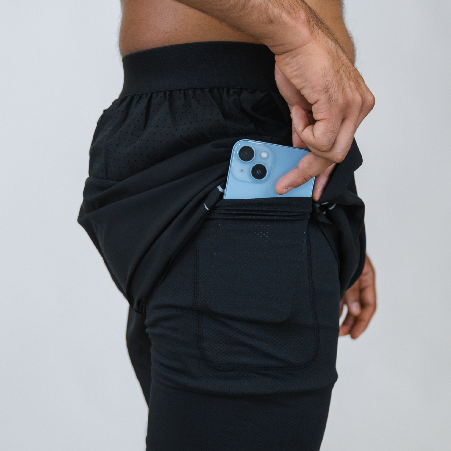 Mens Avigate 5" Fusion Short - Dystopian Dark Miles