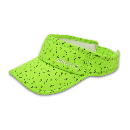 Neon Flash Reflective Green Visor (Unisex)
