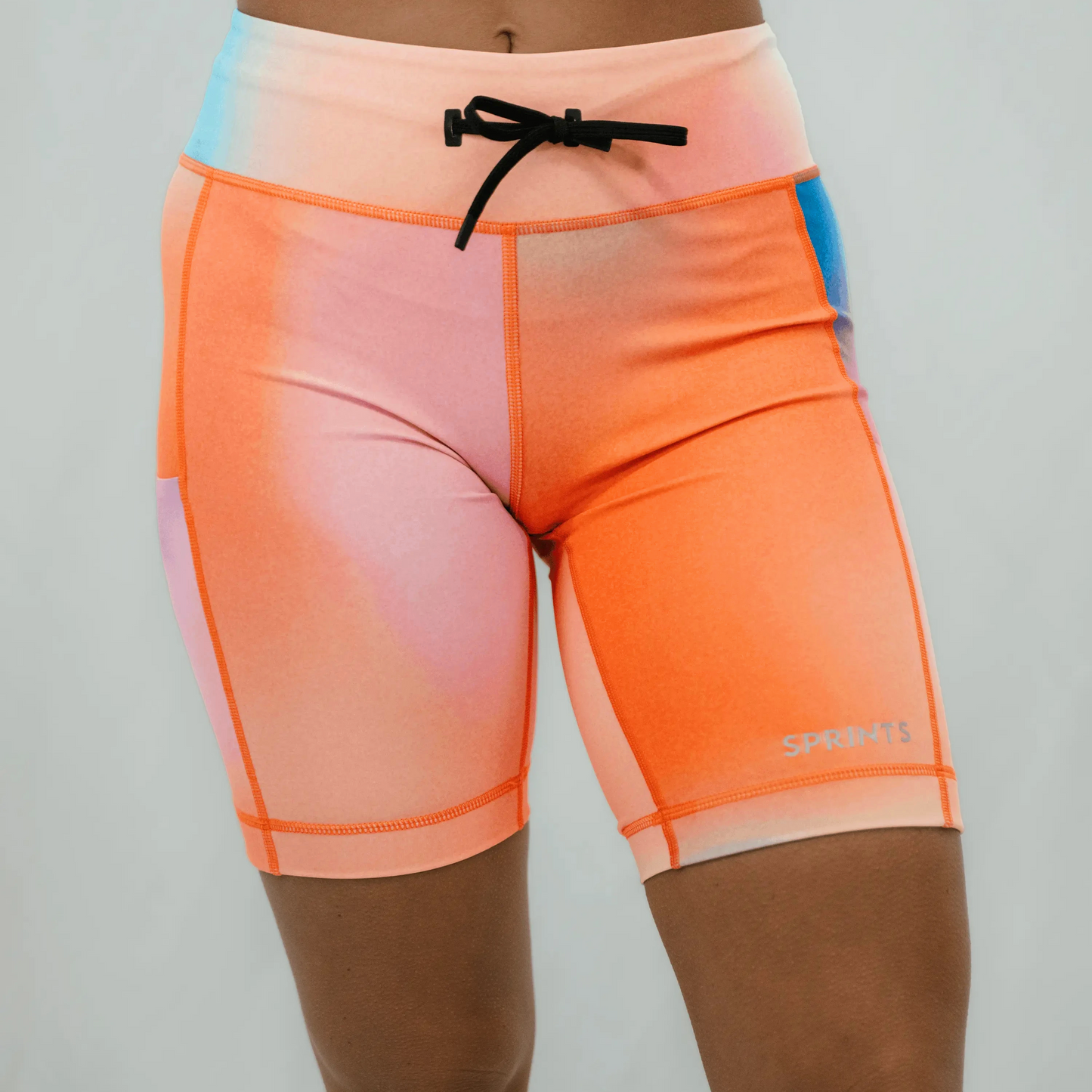 Womens Flexion 8" Compression Short - Skiddle Stratification