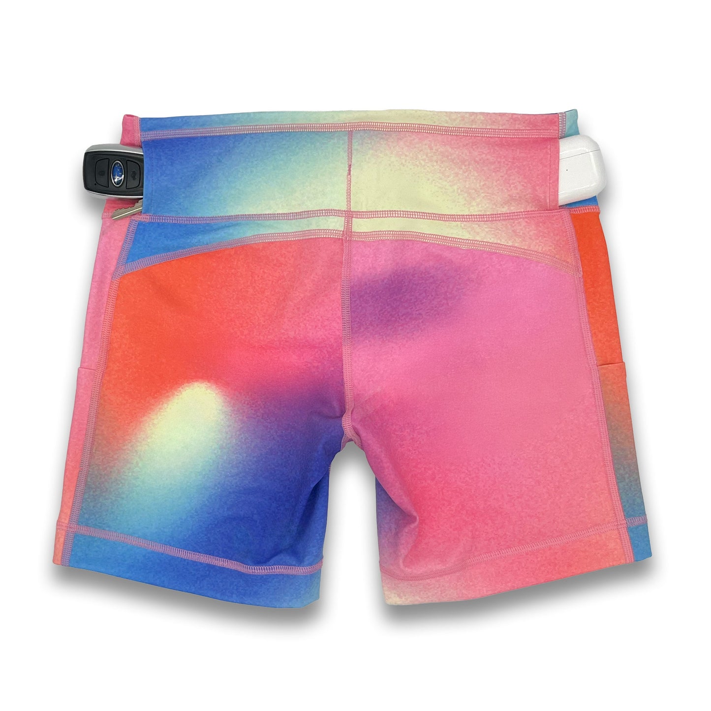 Womens Flexion 5" Compression Short - Skiddle Stratification