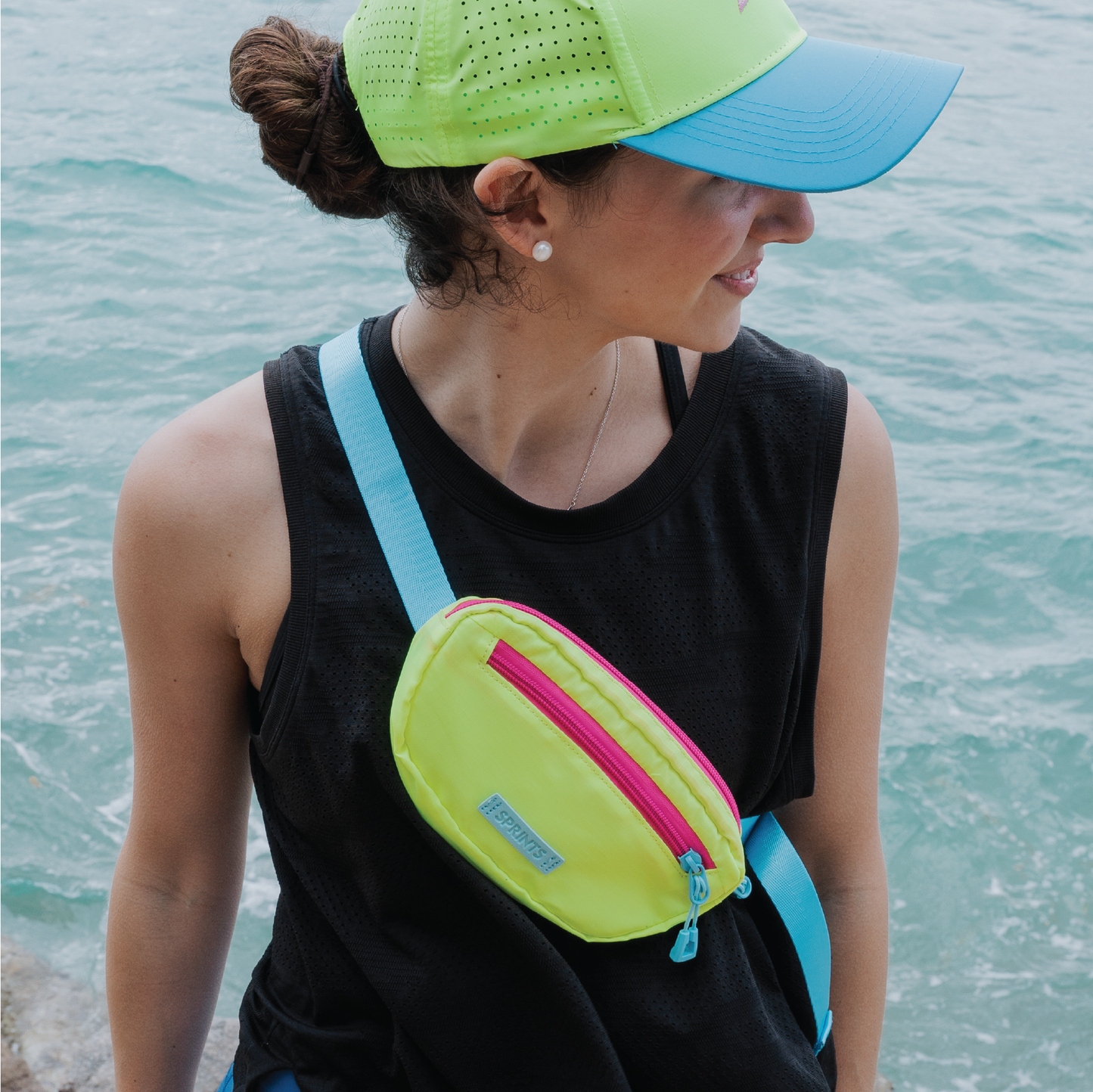 Alien Acid Glow Sling It Bag