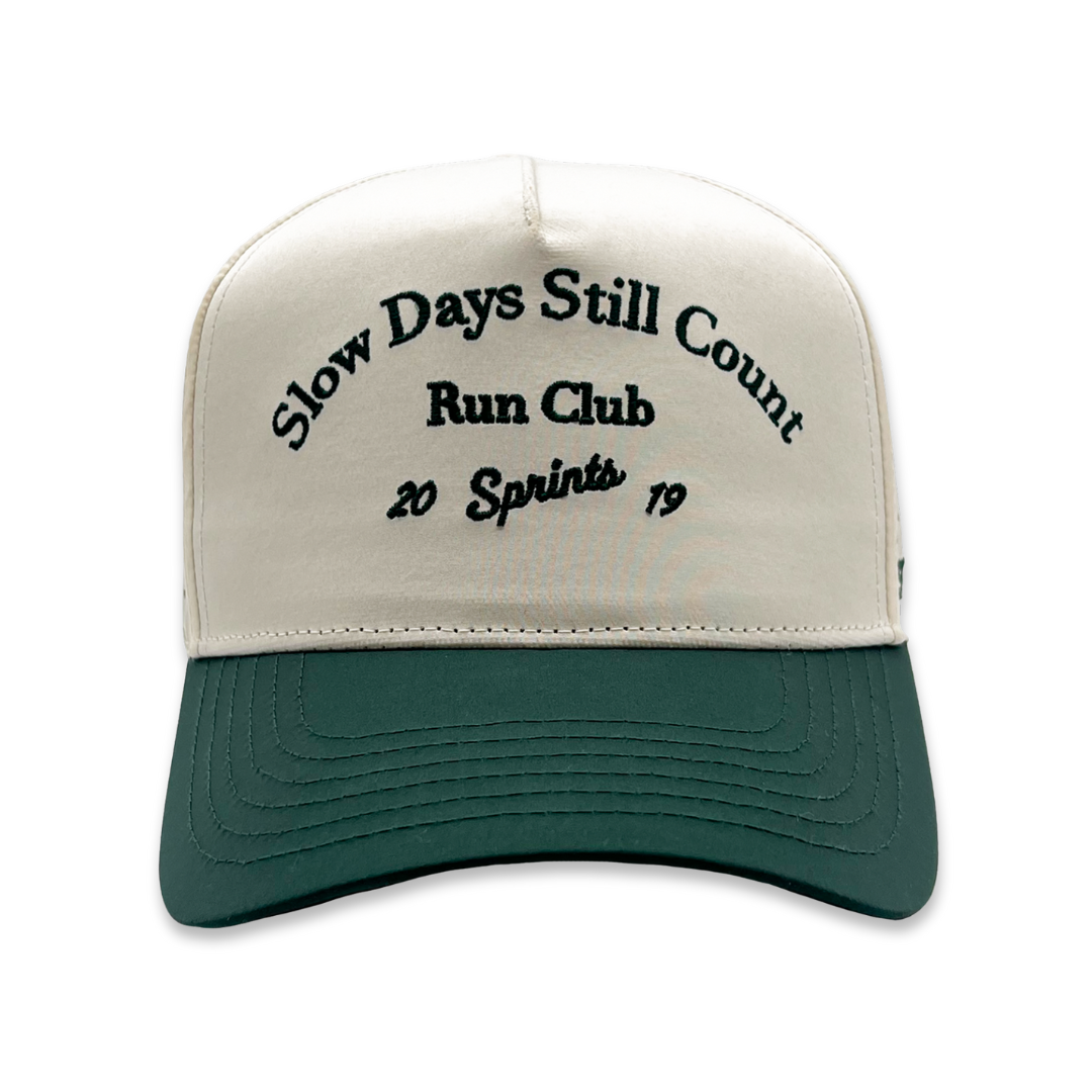 Slow Days Still Count Run Club Structured VP Hat (Unisex)