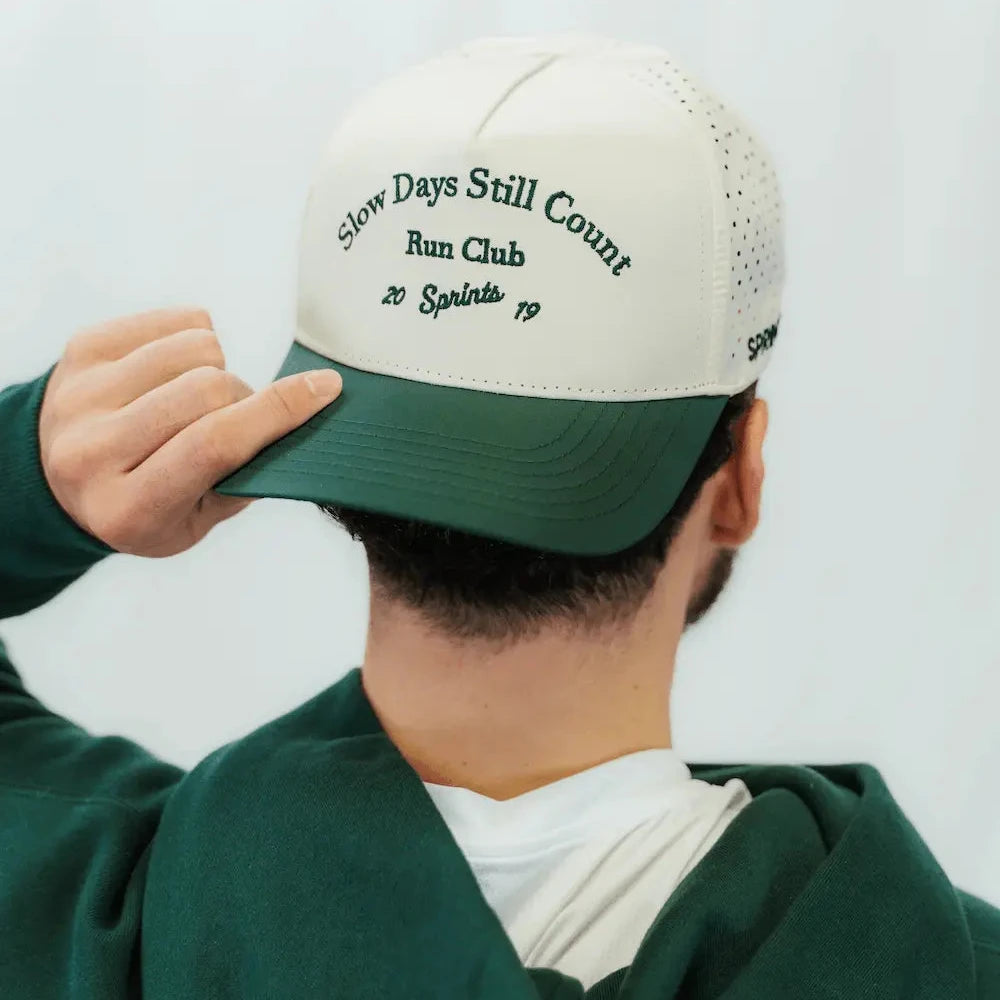 Slow Days Still Count Run Club Structured VP Hat (Unisex)