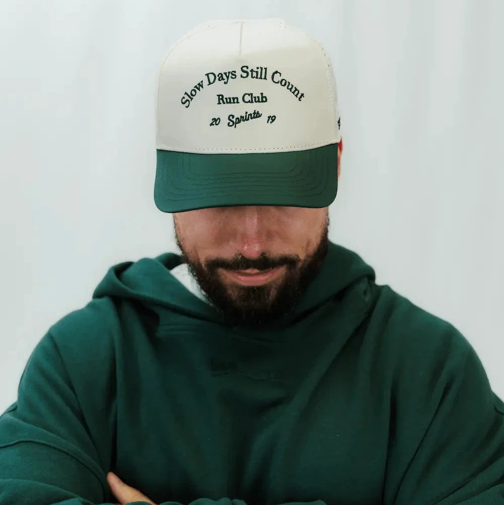 Slow Days Still Count Run Club Structured VP Hat (Unisex)