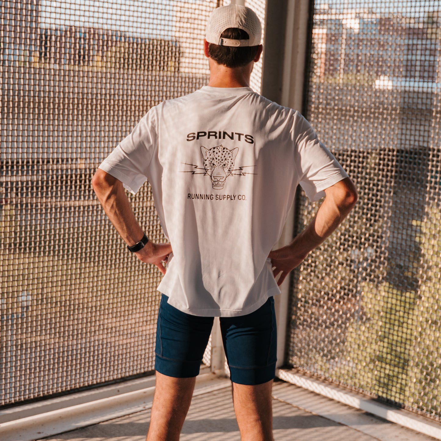 Mens Core Zero Tech Tee - Vault Jag White