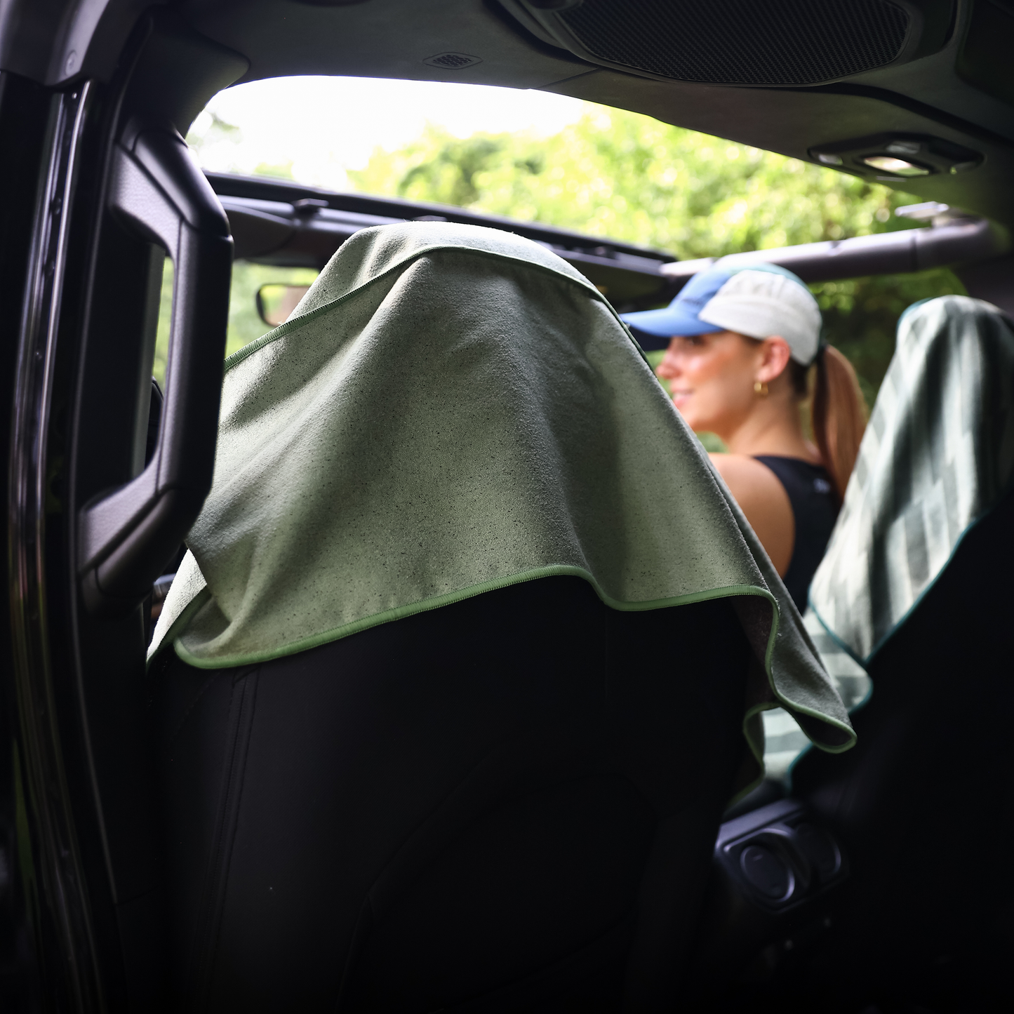 Desert Hoppin' Car Seat Cover Towel
