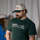 Victory Sprints Max Relax Green EZ Rope Snapback Hat (Unisex)