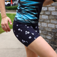 Womens Flexion 5" Compression Short - Florid Declamation