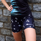 Womens Flexion 5" Compression Short - Florid Declamation
