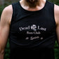 Mens Running Tank - Dead Last Run Club Flash Reflective