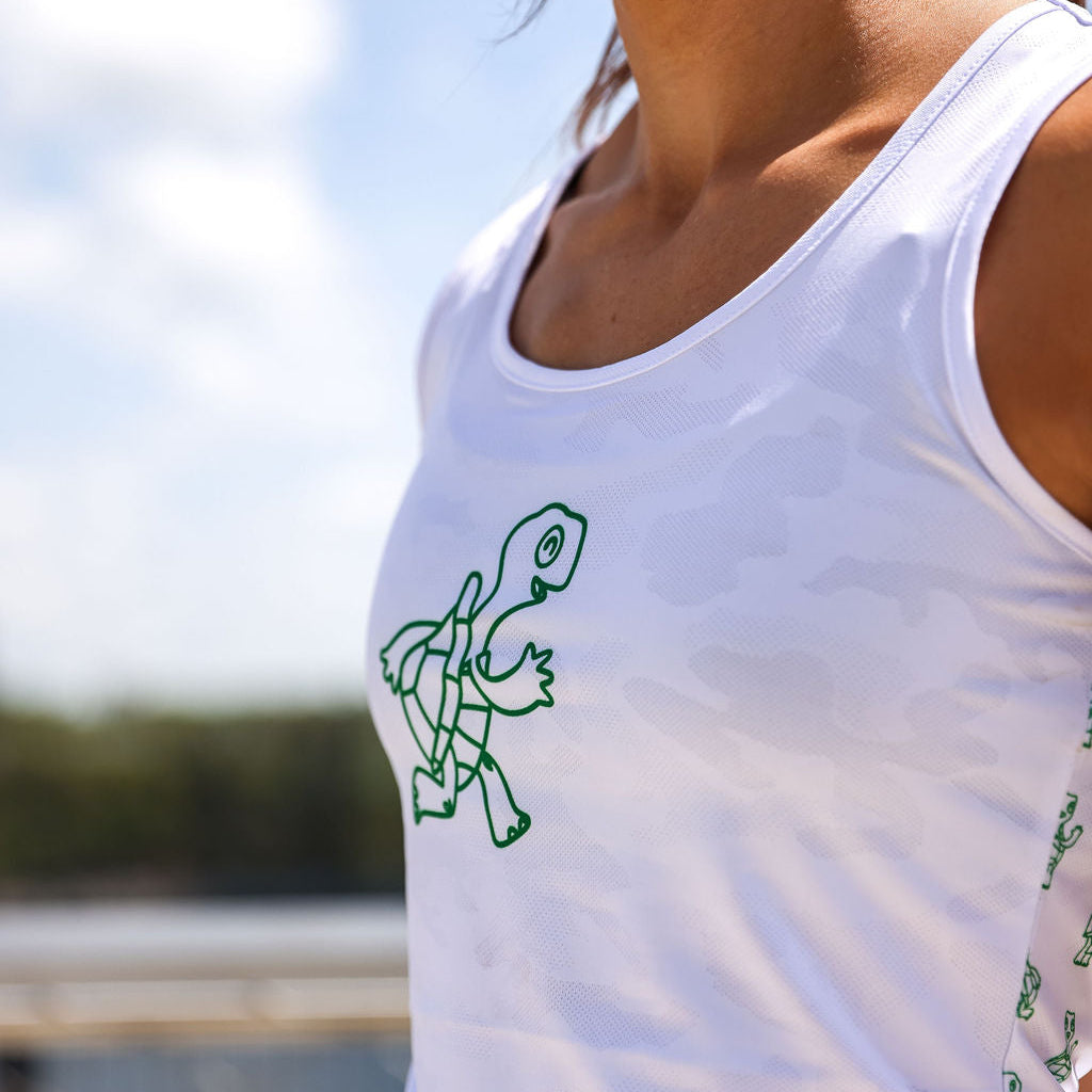 Womens Running Tank - Slow Days Still Count