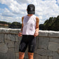Womens Flexion 8" Compression Short - Stealth Black