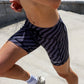 Womens Flexion 5" Compression Short - Velocity Blitz Black