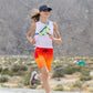 Womens Flexion 8" Compression Short - Orange Crush
