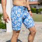 Mens Flexion 8" Half Tights - Flex on the Beach Lagoon