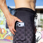 Mens Flexion 8" Half Tights - Gridlock Grandstand Midnight