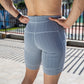 Mens Flexion 8" Half Tights - Herringbone
