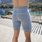 Mens Flexion 8" Half Tights - Herringbone