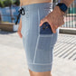 Mens Flexion 8" Half Tights - Herringbone