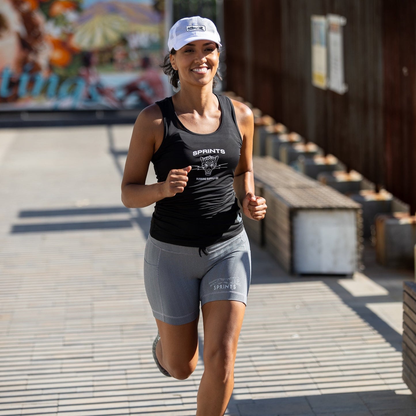 Womens Flexion 5" Compression Short - Herringbone